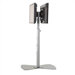 Adjustable Dual Plasma/LCD Display Floor Stand (Stand Only) (30" - 50" Screens)
