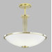 Manchester Bowl Pendant with Single Stem