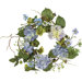 20" Hydrangea Wreath in Blue