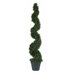 Silk Cedar Spiral Tree in Green