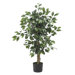 Silk Ficus Tree in Green