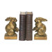 Baby Rabbit Bookend in Gold (Set of 2)