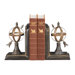 Two Piece Arrow and Sphere Bookend Set