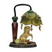 Rabbit under Leaf Table Lamp