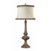Wood Table Lamp in Carmel