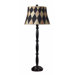 Luflin Lamp in Dark Mahogany