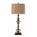 Mini Open Scroll Work Buffet Lamp in Trivioli