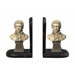 Mozart Bookends in French Cream and Bryer Gold
