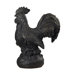 Rooster Sculpture in Braysford Black