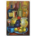 Hand Painted 'Still Life Living' Canvas Art