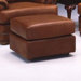 Charleston Leather Ottoman