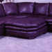 Fargo Leather Ottoman