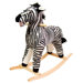 Zebra Plush Rocking Animal