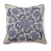 Full Bloom Pillow in Indigo Blue