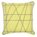 Urban Origami Linen Akira  Decorative Pillow