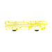 Mardi Gras Cabinet Pull in Yellow / White