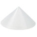 Poultry Feeder Cover in White