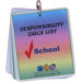 Picture Schedule for School - Responsibility Checklist