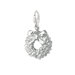 Sterling Silver Christmas Wreath Charm
