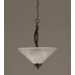 Bow 2 Light Uplight Inverted Pendant