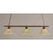 3 Light Square Kitchen Island Pendant