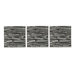 Tali Wall Art in Charcoal (Set of 3)