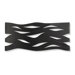 Ripple Wall Art in Black
