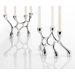 U+  Vela Polished Aluminum Candle Holder
