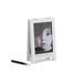Fotoboard Wood Picture Frame with Dry-Erase Message Board