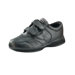 Men's Wide Easy Touch Closure Shoe in Black