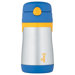 Foogo Phases 10 oz Leak Proof Straw Bottle in Blue