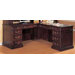 Wellington Right "L" Executive Desk with 10 Drawers