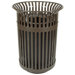 Queen City Trash Receptacle and Flat Top Lid