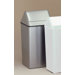 Metal Series Wastewatchers 21 Gallon Stainless Steel Swing Top Receptacle