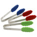 Assorted Mini Silicone and Stainless Steel Tongs