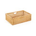 Wicker Nightstand Basket in Honey