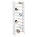 30 Pair Floor Shoe Stand with Non-Slip Bars