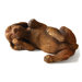 Animals Playing Puppy on Back Statue