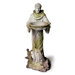 Religious Saint Francis with Bowl Statue