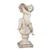 Cherub on Finial Tambourine Statue