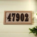 Ridge Stone Rectangle Address Plaque Kit