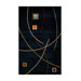 Ariel Black Rug