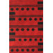 Eleen Red/Black Rug