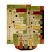 New Wave Kitchen Toscana Novelty Rug (Set of 3)