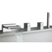 Quarto Deck Mount Roman Tub Faucet Trim