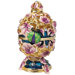 The Royal Garden Ladybug Enameled Egg in Lavender