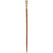 Collectible Authentic 3 Saucer Gentleman's Walking Stick
