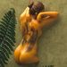 Fairy Maiden Tattooed Woman Wall Sculpture