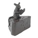 Aesop Fables Town and Country Mouse Cast Iron Statue
