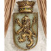 Medieval Rampant Lion Shield Wall Sculptures (Set of Two)